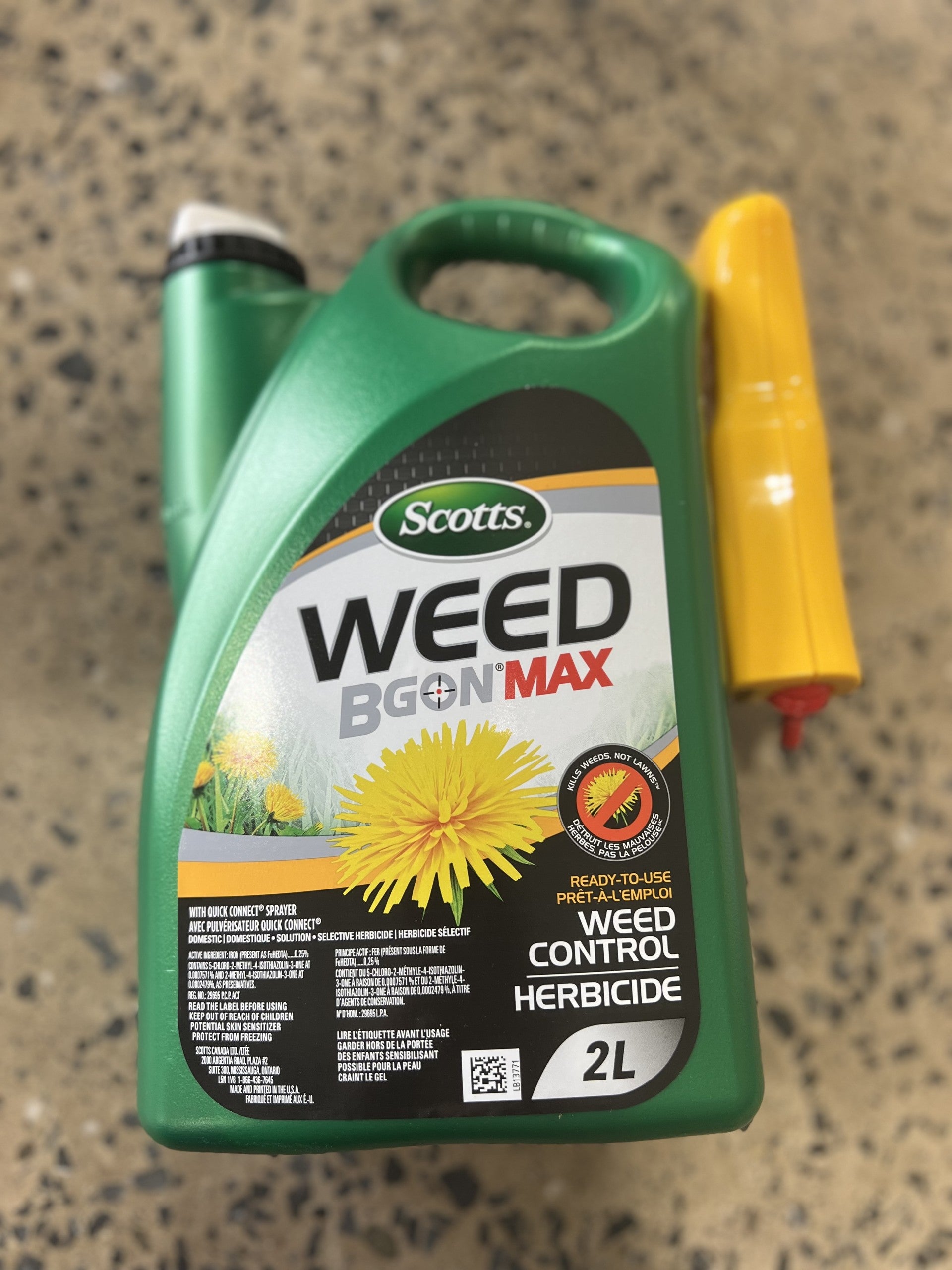 scotts weed b gon max herbicide Scotts Weed BGon Max 2L – Vrac116