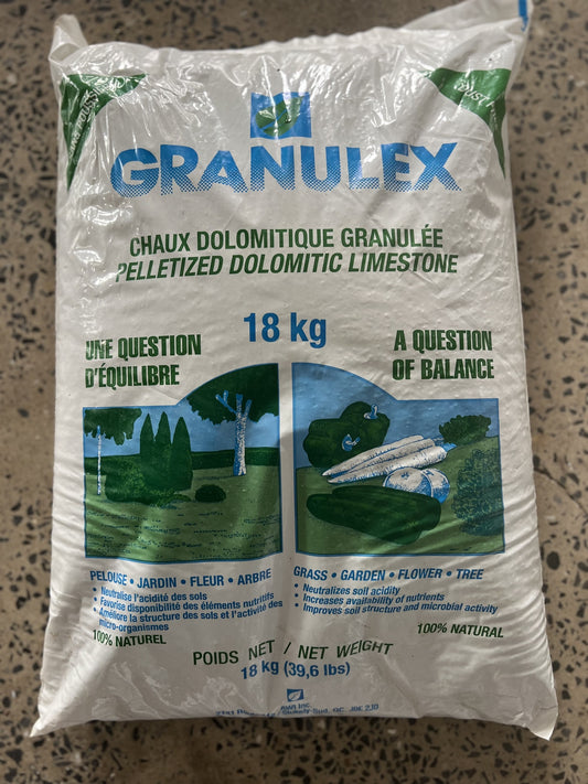 Chaux granulé Granulex 18kg