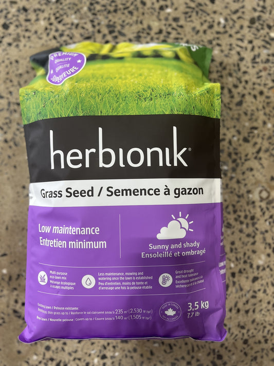 Semence à gazon Herbionik (mi-ombre) 3.5kg