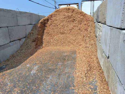 Fibre de bois pour aires de jeux