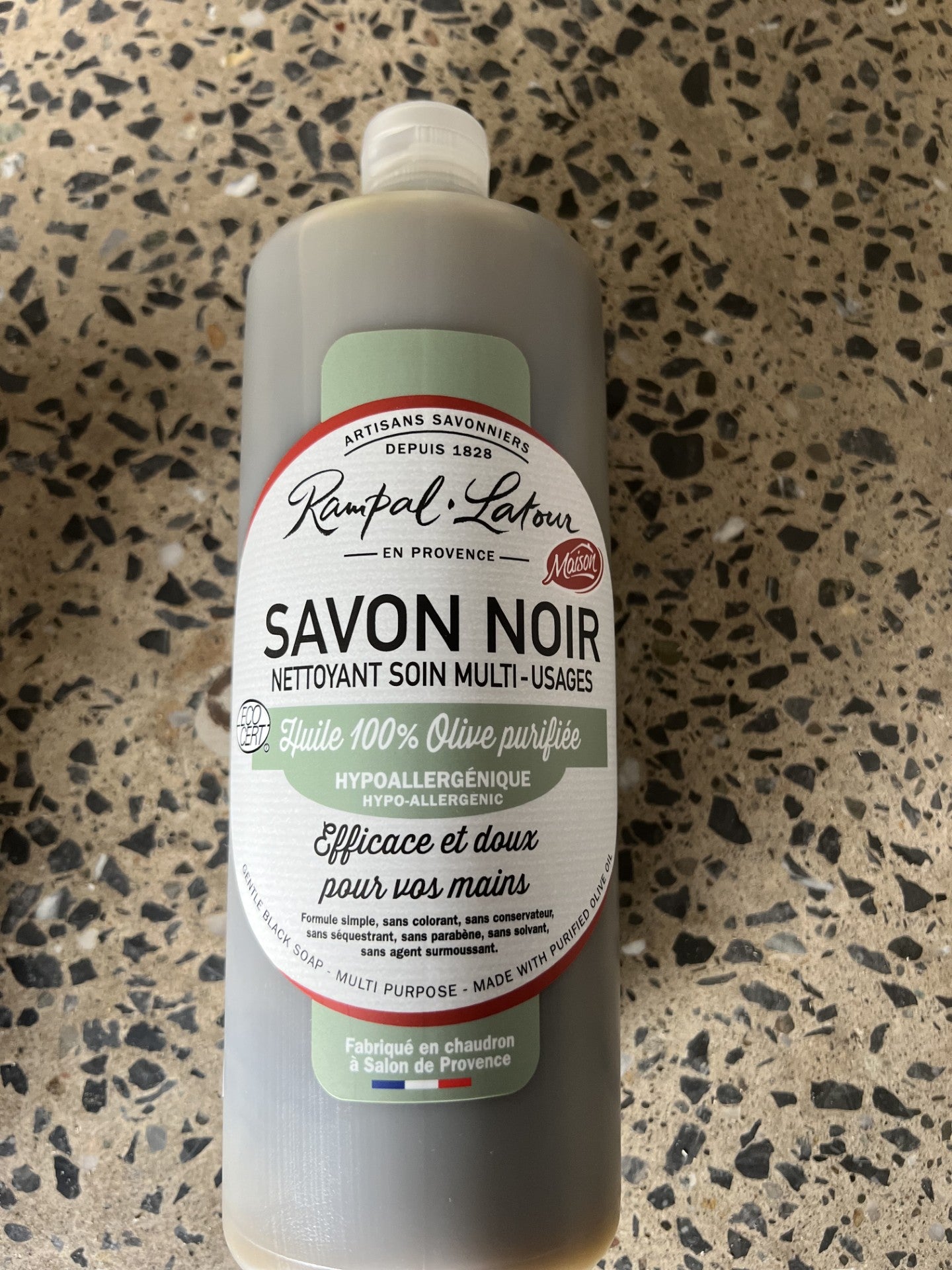 Savon noir Rampal-Latour 1L